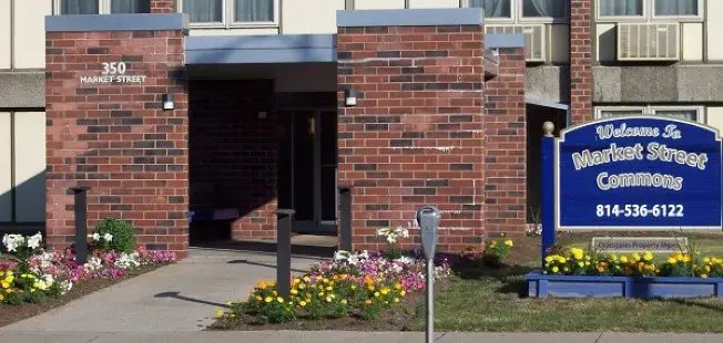 350 Market Street Johnstown, PA 15901 - Photo 2 of 20 a front view of a building with a garden