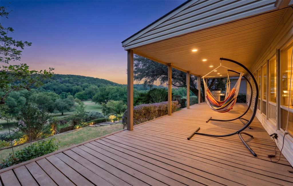 9302 Ravenswood Road Granbury, TX 76049 - Photo 2 of 40 Virtual Twilight- View from back deck