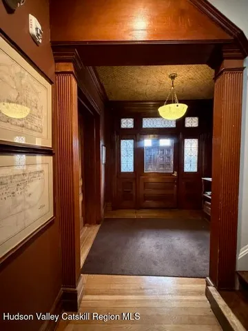 a view of gallery with window