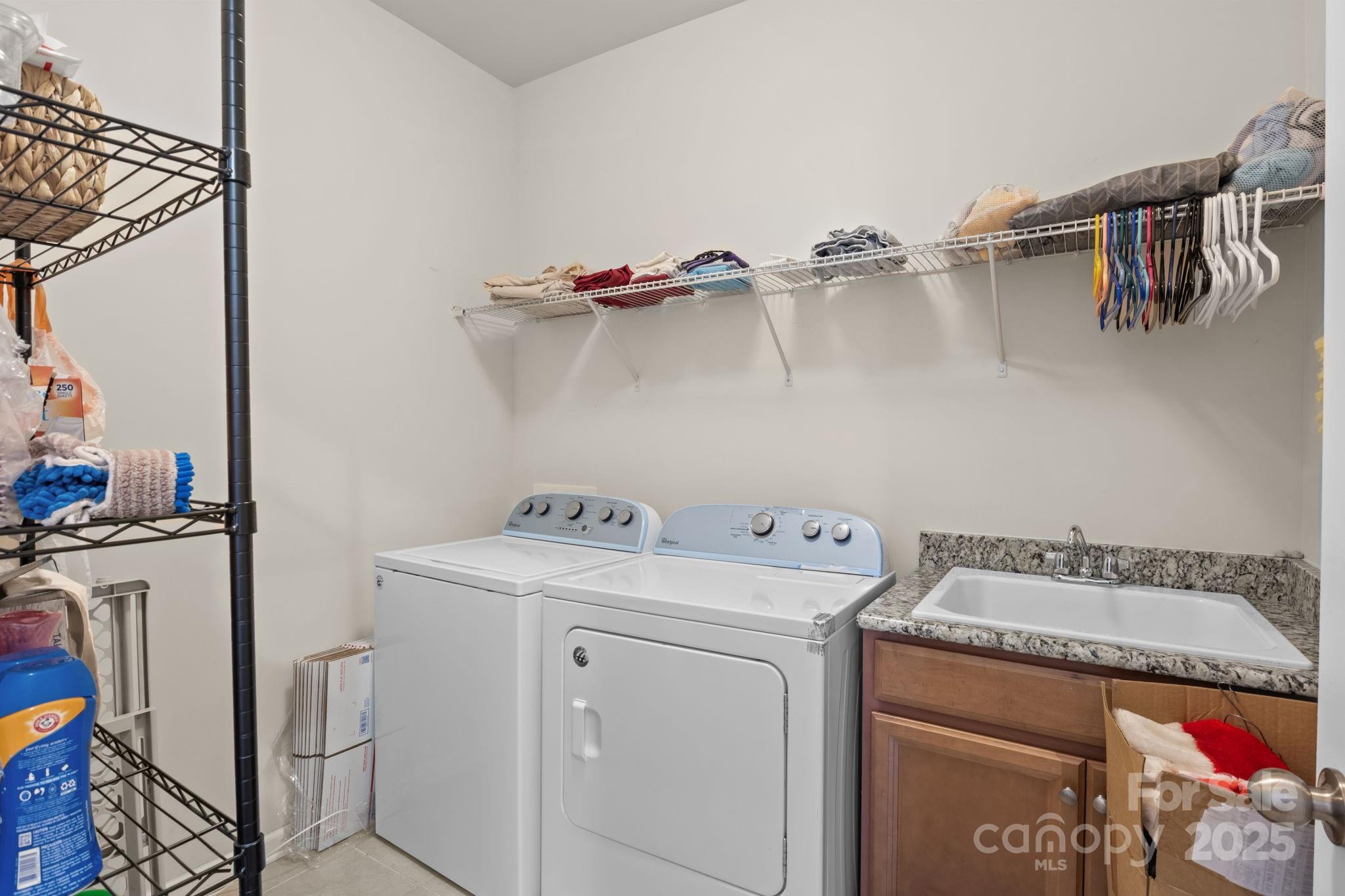 15925 Foreleigh Road Huntersville, NC 28078 - Photo 33 of 48 a utility room with dryer and washer