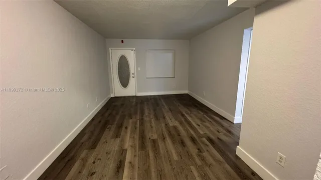 a view of wooden floor in a room