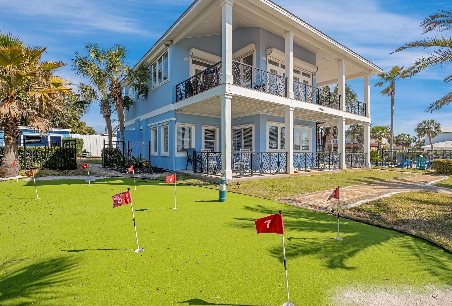 20816 Front Beach Road Panama City Beach, FL 32413 - Photo 14 of 68 a view of an house with swimming pool