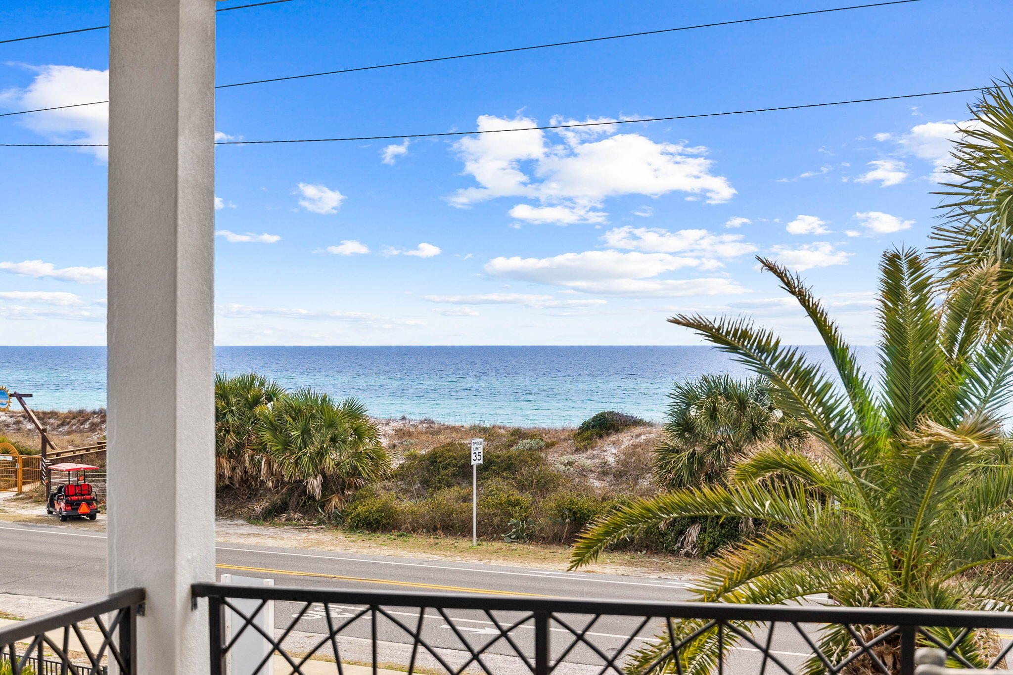20816 Front Beach Road Panama City Beach, FL 32413 - Photo 40 of 68 a view of a city from a balcony