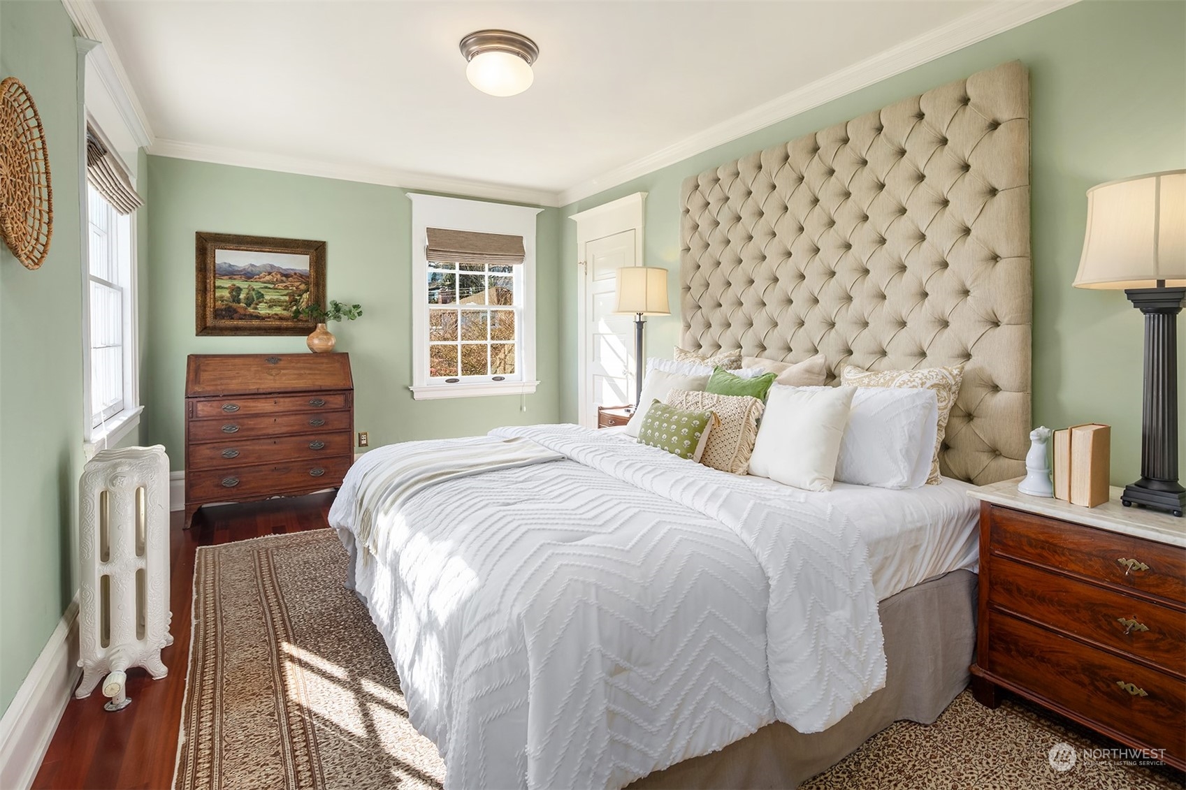 3708 42nd Avenue South Seattle, WA 98144 - Photo 22 of 40 a bedroom with a bed and a window