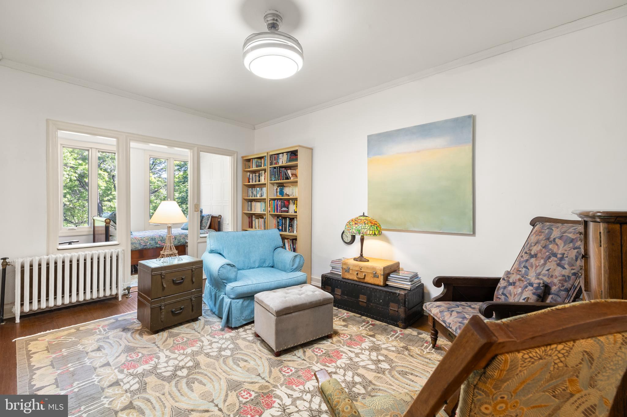 2032 Belmont Road Northwest, Unit 302 Washington, DC 20009 - Photo 8 of 31 Living Room Overlooking The Park