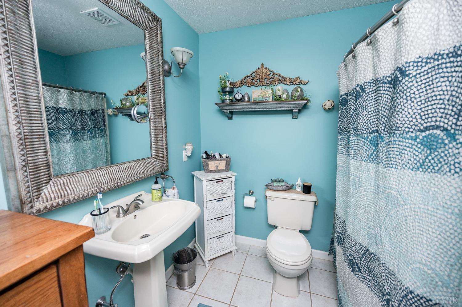 375 East Perch Road Monroe, VA 24574 - Photo 30 of 73 a bathroom with a toilet sink and mirror