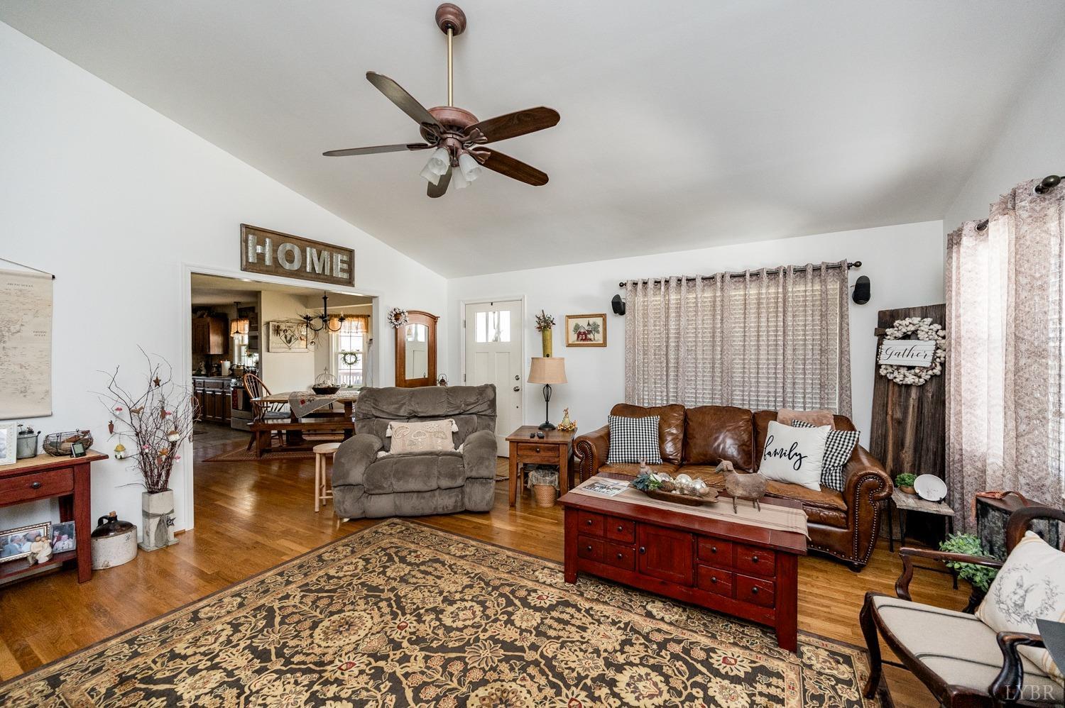 375 East Perch Road Monroe, VA 24574 - Photo 6 of 73 a living room with furniture and a wooden floor