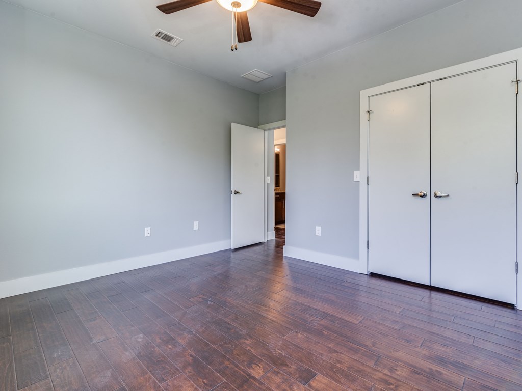 406 Post Rd Drive, Unit 1 Austin, TX 78704 - Photo 16 of 30 additional view of bedroom showing the closet/storage space
