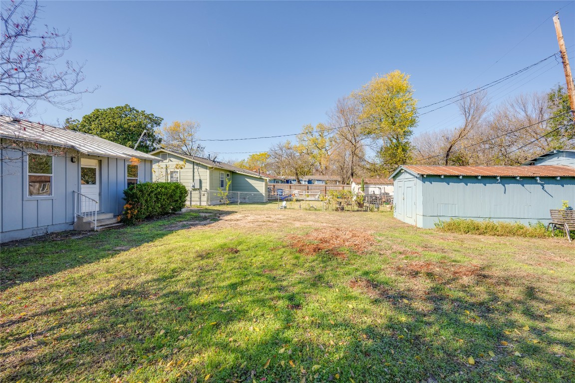 4804 Tanney Street Austin, TX 78721 - Photo 8 of 35 a view of a house with a backyard