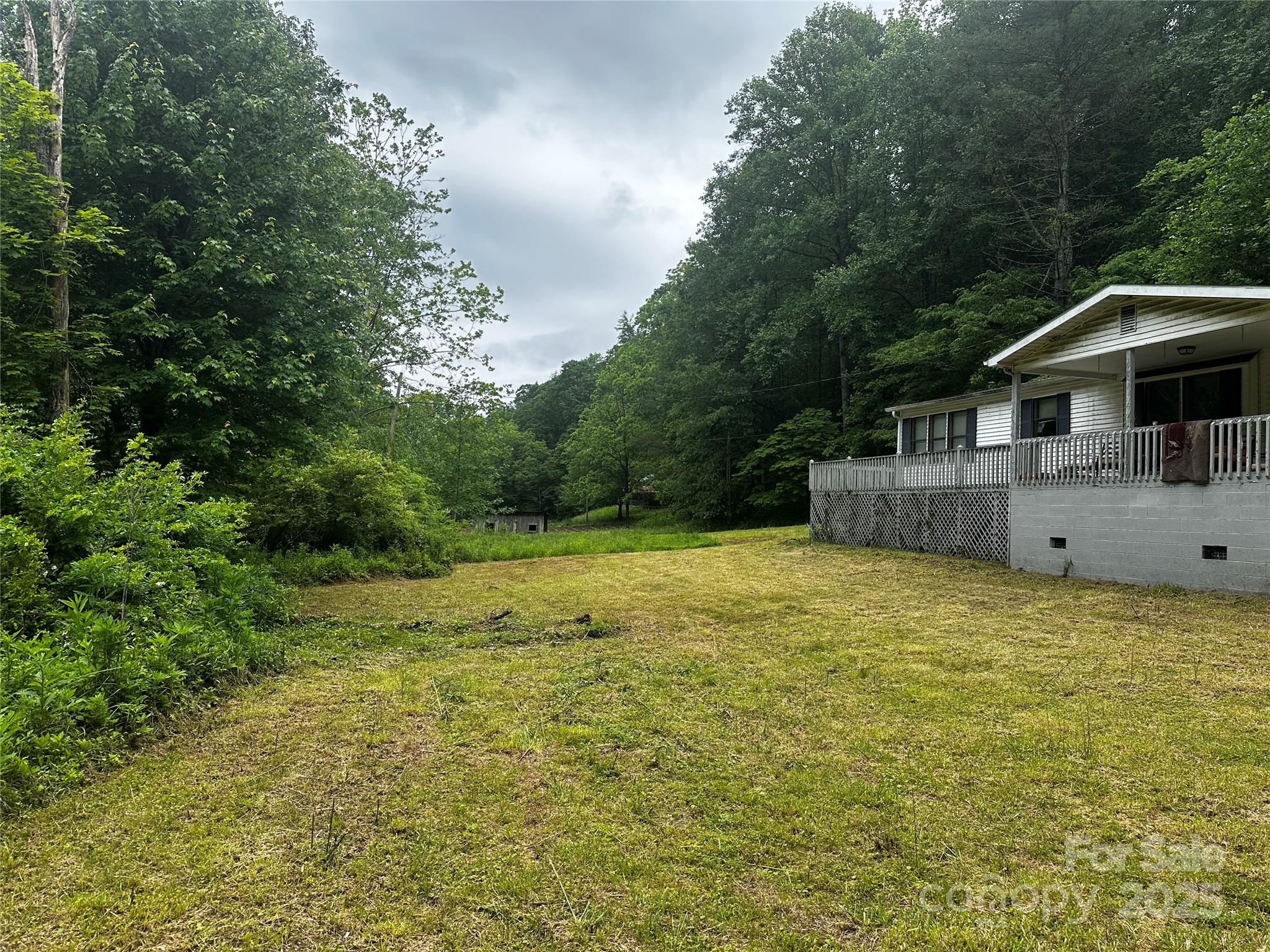 731 Pigeon Roost Road Green Mountain, NC 28740 - Photo 23 of 31 a view of a house with a yard