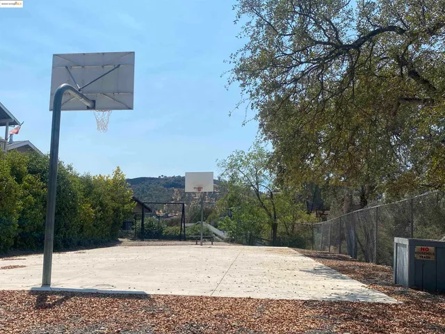 a view of a backyard of a house
