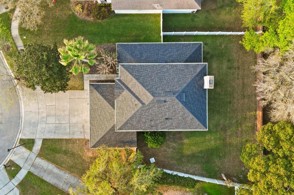 248 Longhirst Loop Ocoee, FL 34761 - Photo 28 of 30 an aerial view of house with pool garden and outdoor space