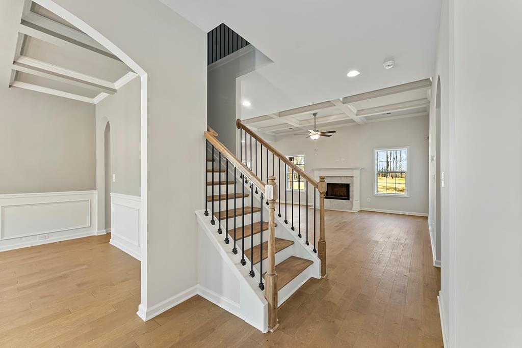 515 Bohannon Road Grantville, GA 30220 - Photo 5 of 40 a view of a hallway with stairs