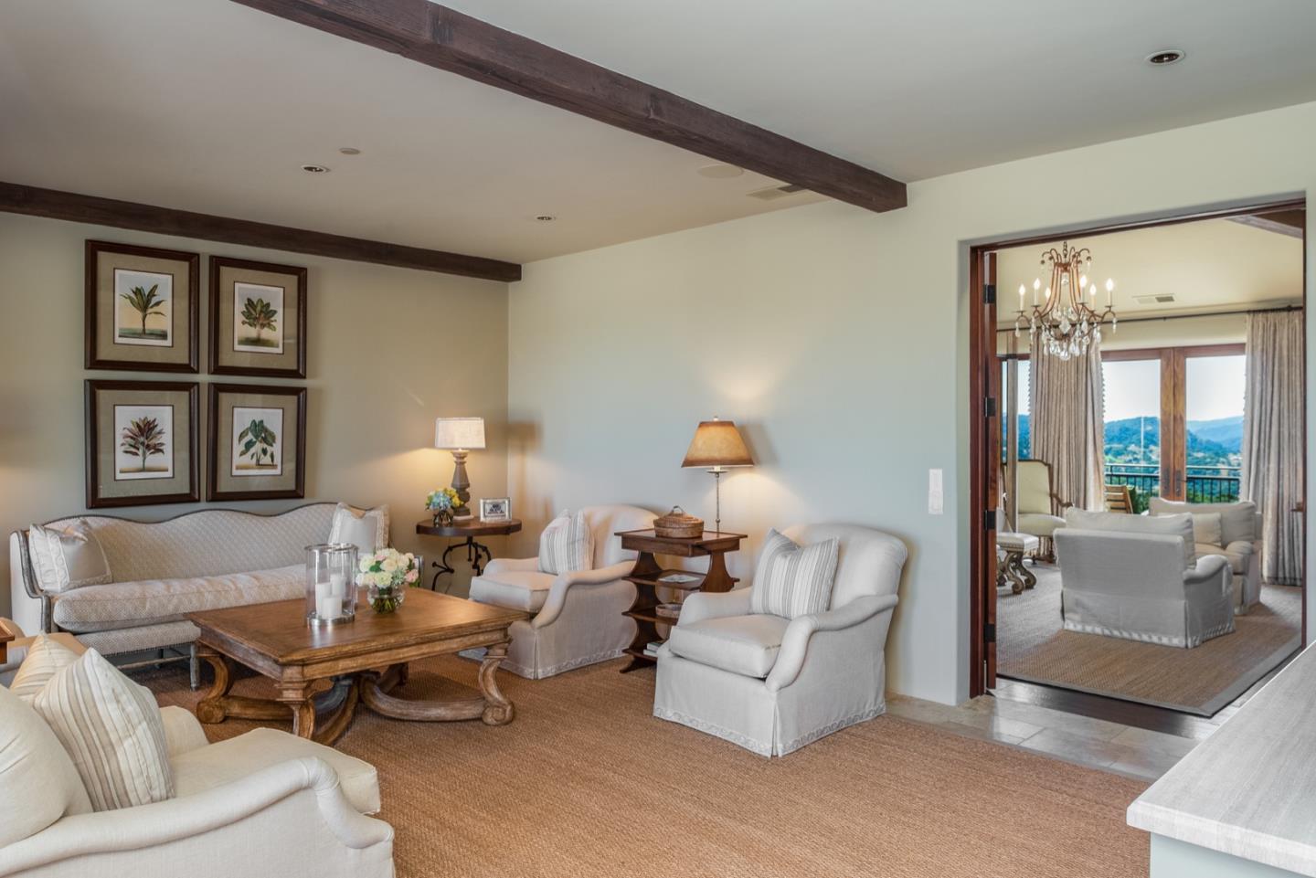 6 Vista Cielo Carmel, CA 93923 - Photo 18 of 50 a living room with furniture and a large window