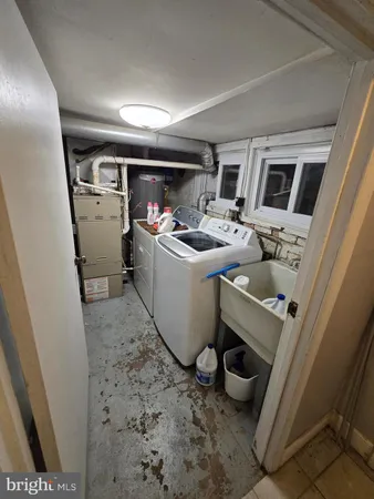 a room with storage and utility