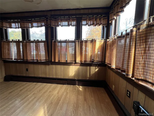 a view of balcony and ocean