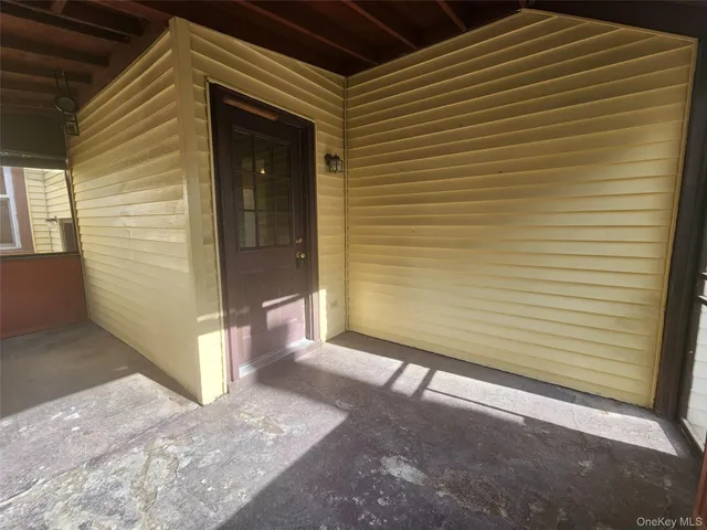 a view of a backyard room