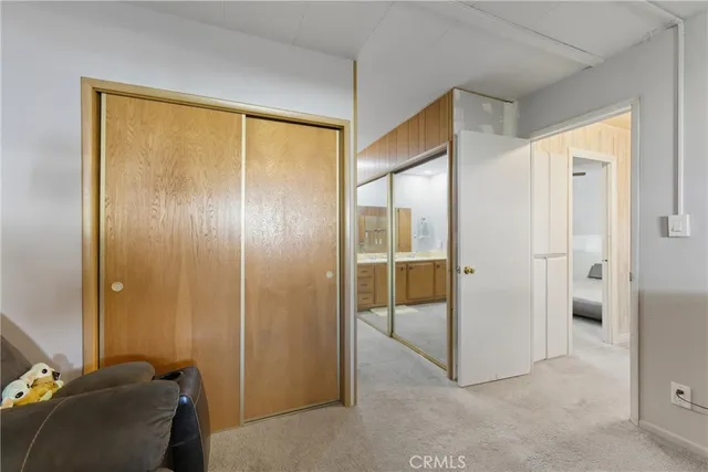 a view of empty room