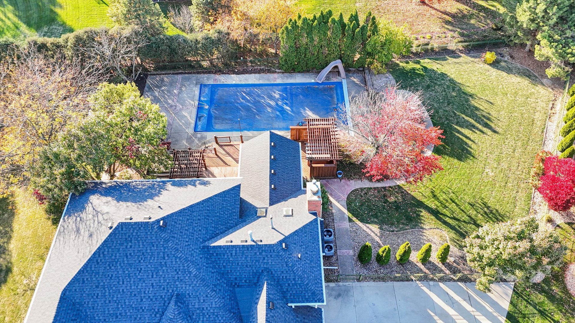 1 Windsong Way Bloomington, IL 61704 - Photo 86 of 90 a view of a house with wooden fence