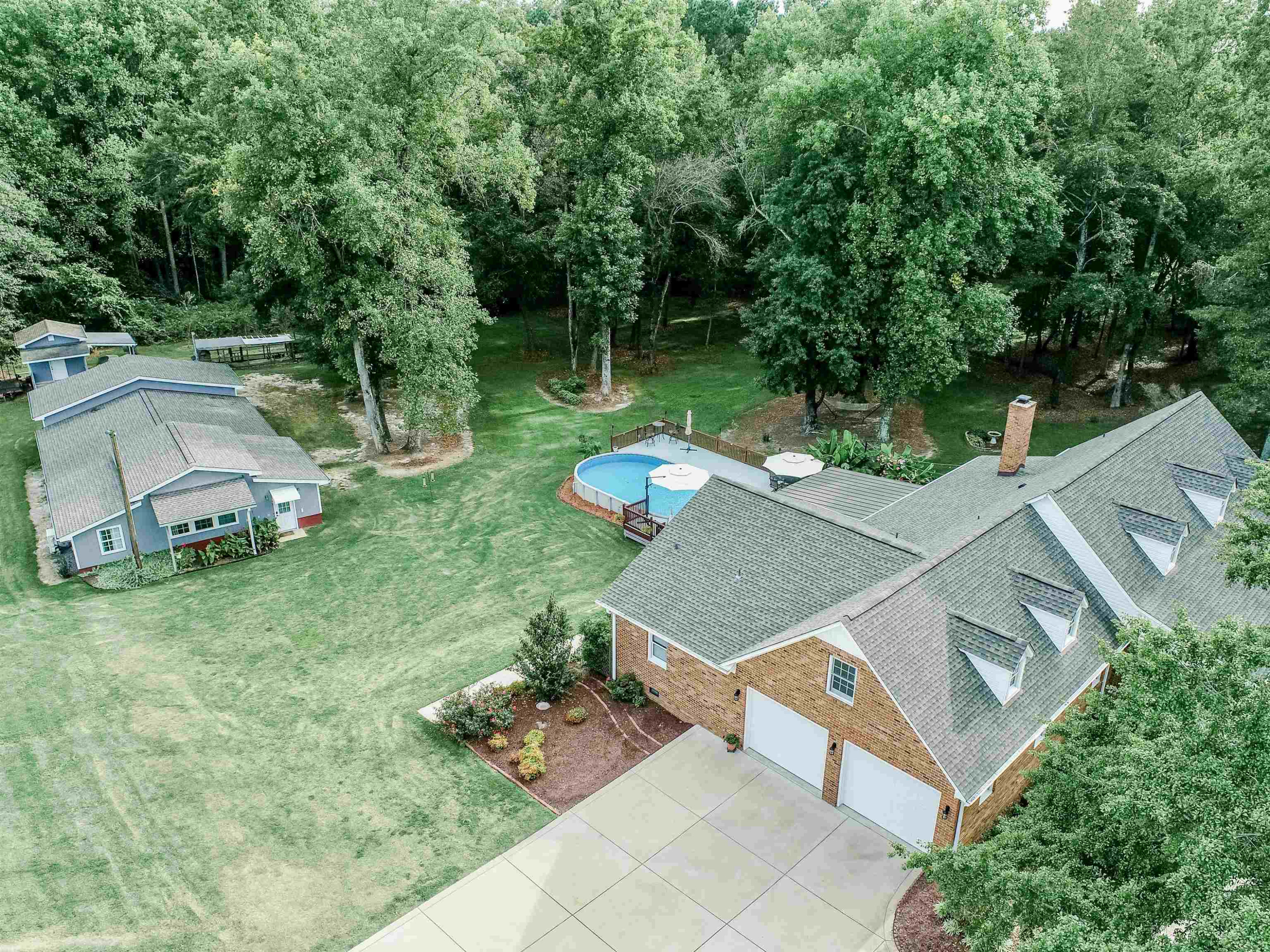 441 Zacks Mill Road Benson, NC 27504 - Photo 64 of 69 Aerial View
