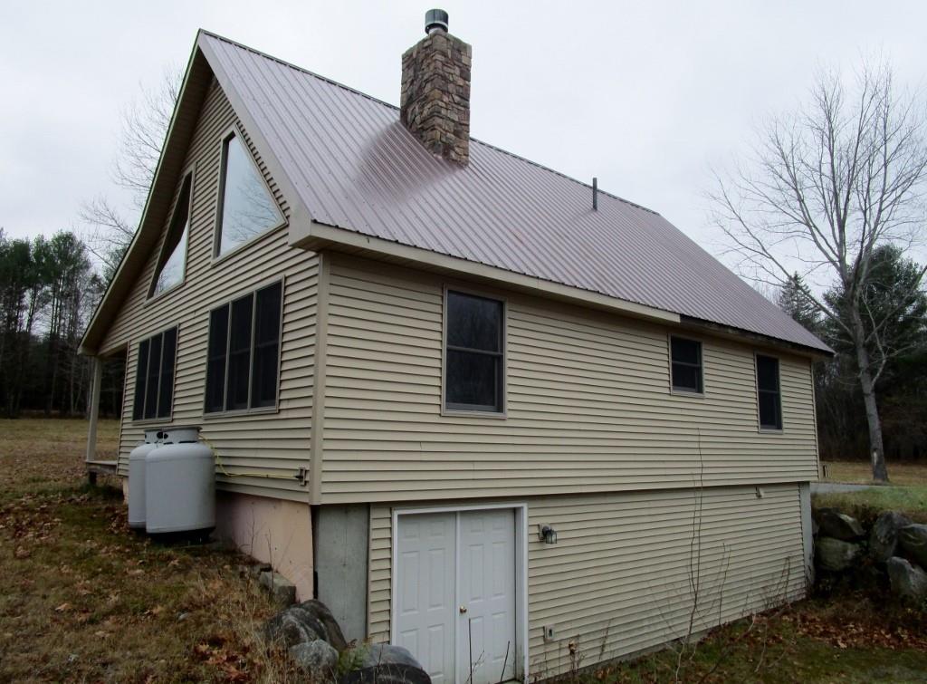 231 Valley Road North Anson, ME 04958 - Photo 31 of 35 Exterior Back View with Double Door...