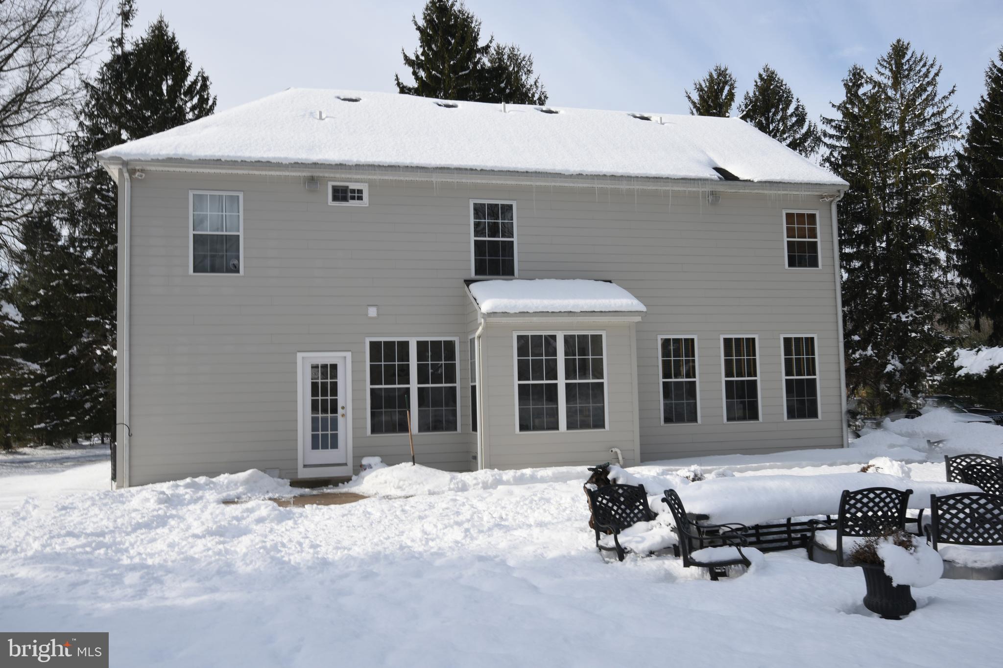 5220 Carversville Road Doylestown, PA 18902 - Photo 3 of 34 Rear Exterior And Extensive Patio Area