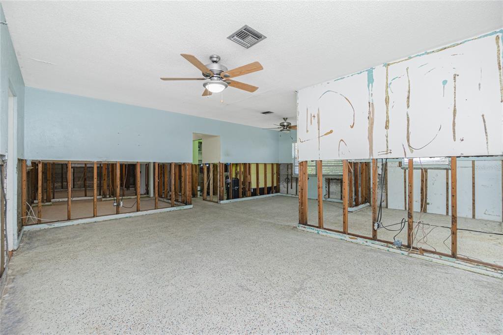 434 West Grace Street Punta Gorda, FL 33950 - Photo 18 of 64 a view of a garage with wooden floor
