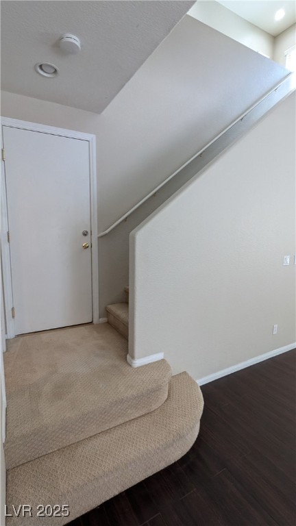 9121 Watermelon Seed Avenue Las Vegas, NV 89143 - Photo 7 of 21 Stairs featuring wood finished floors