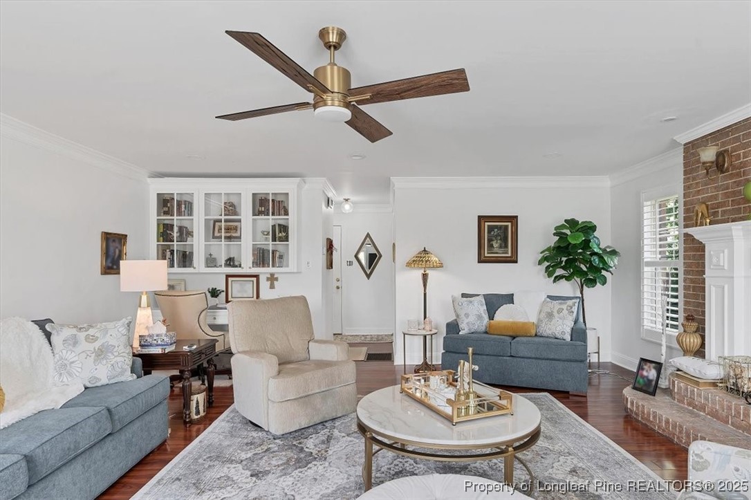 2483 West Carthage Road Lumberton, NC 28360 - Photo 23 of 50 a living room with furniture and a large window
