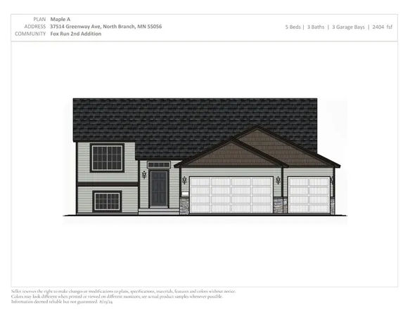 $406,900 | 37514 Greenway Avenue, North Branch, MN 55056