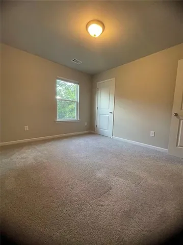 a view of empty room