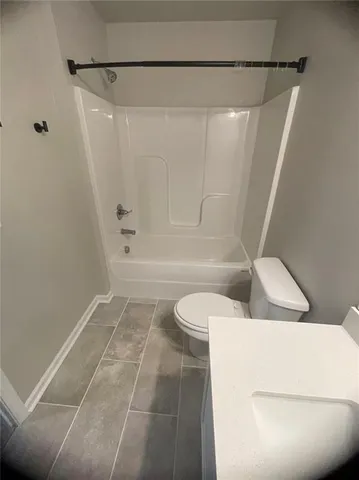 a view of a room with a large window