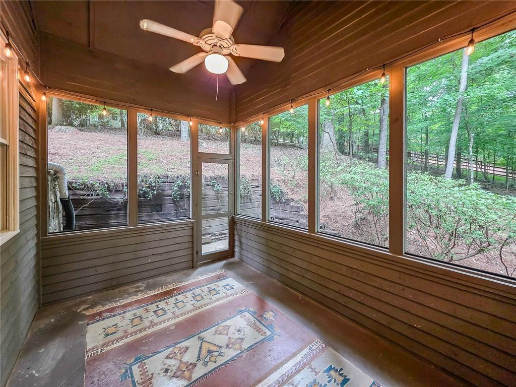 3712 Frederica Road Northwest Berkeley Lake, GA 30096 - Photo 39 of 49 a view of a room with wooden floor