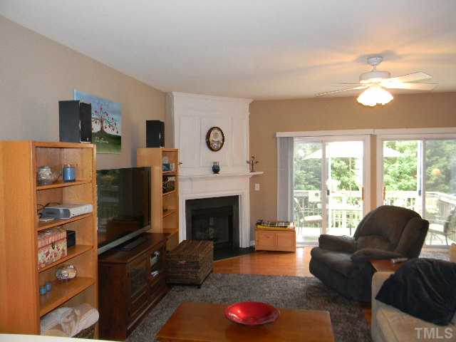 5504 Red Robin Road Raleigh, NC 27613 - Photo 5 of 18 There is plenty of natural light from the french doors.