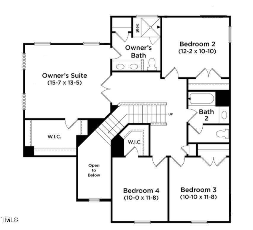 1056 Channel Drop Loop Zebulon, NC 27597 - Photo 3 of 5 Cameron 328 2nd Floor Layout