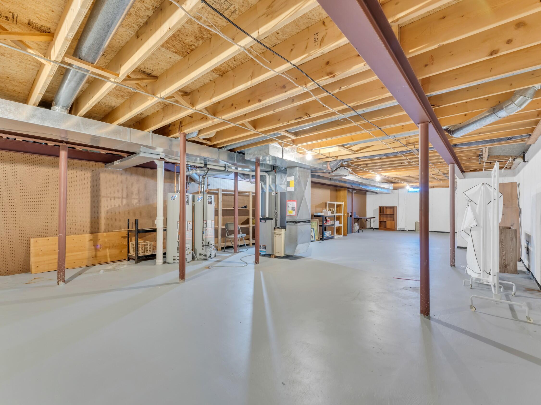 4 Lake Pointe Circle Wind Point, WI 53402 - Photo 53 of 60 Lots of Storage in Unfinished Basement