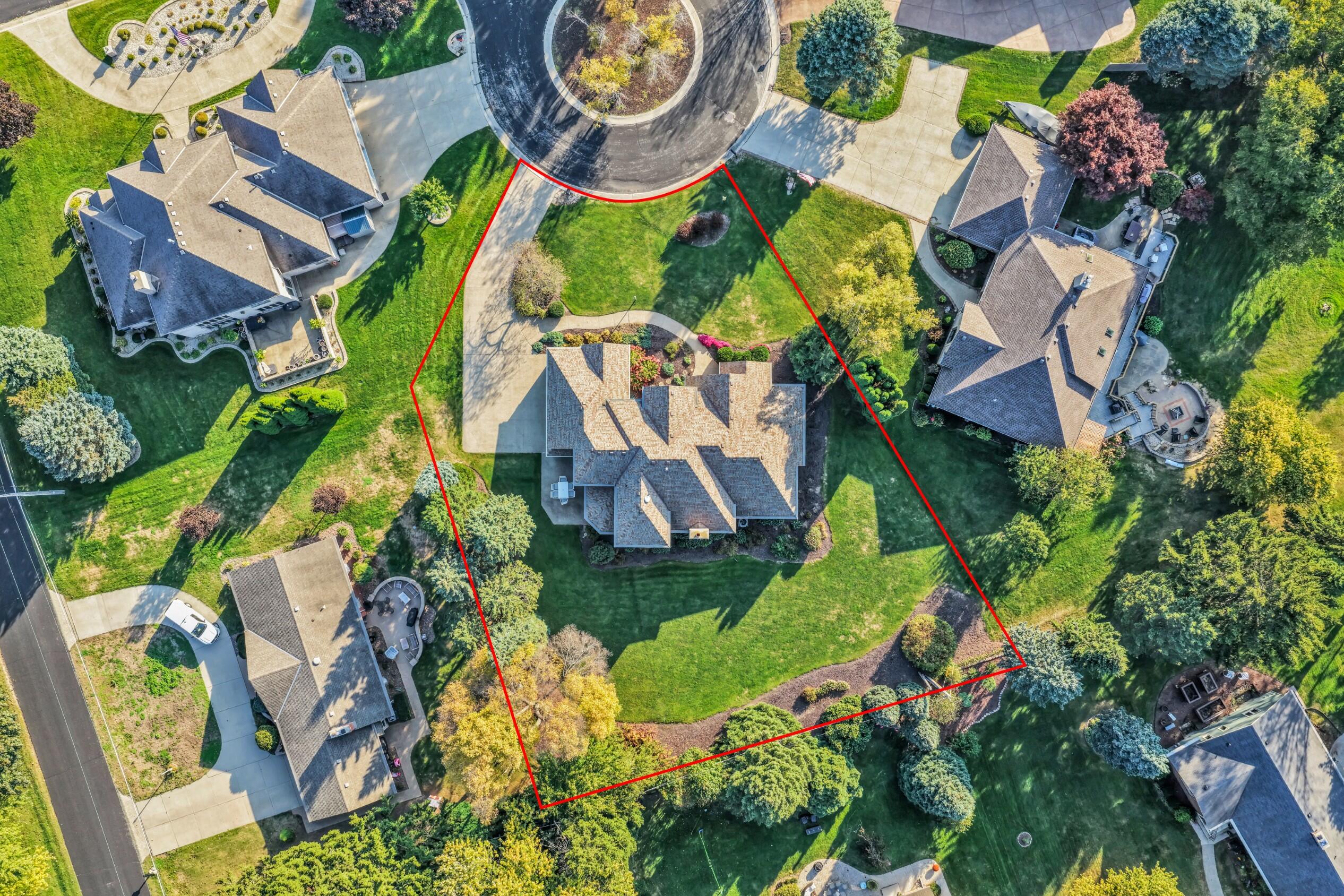 4 Lake Pointe Circle Wind Point, WI 53402 - Photo 54 of 60 Drone view of Lake Pointe Circle