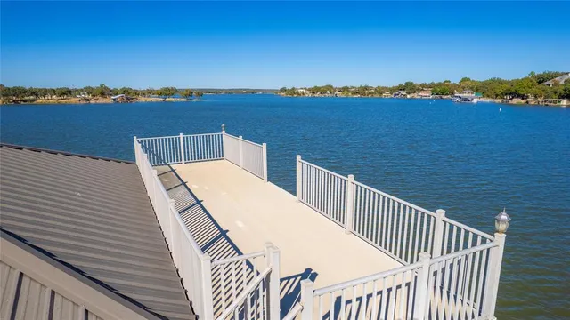 a terrace view with two chairs