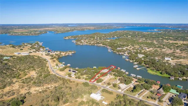 a view of a city with ocean view