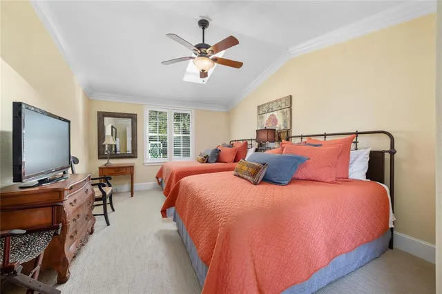 a room with a sink and a mirror