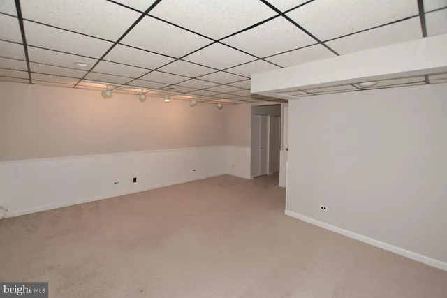 a view of empty room