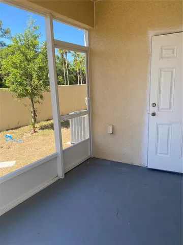 a view of a lake from a window