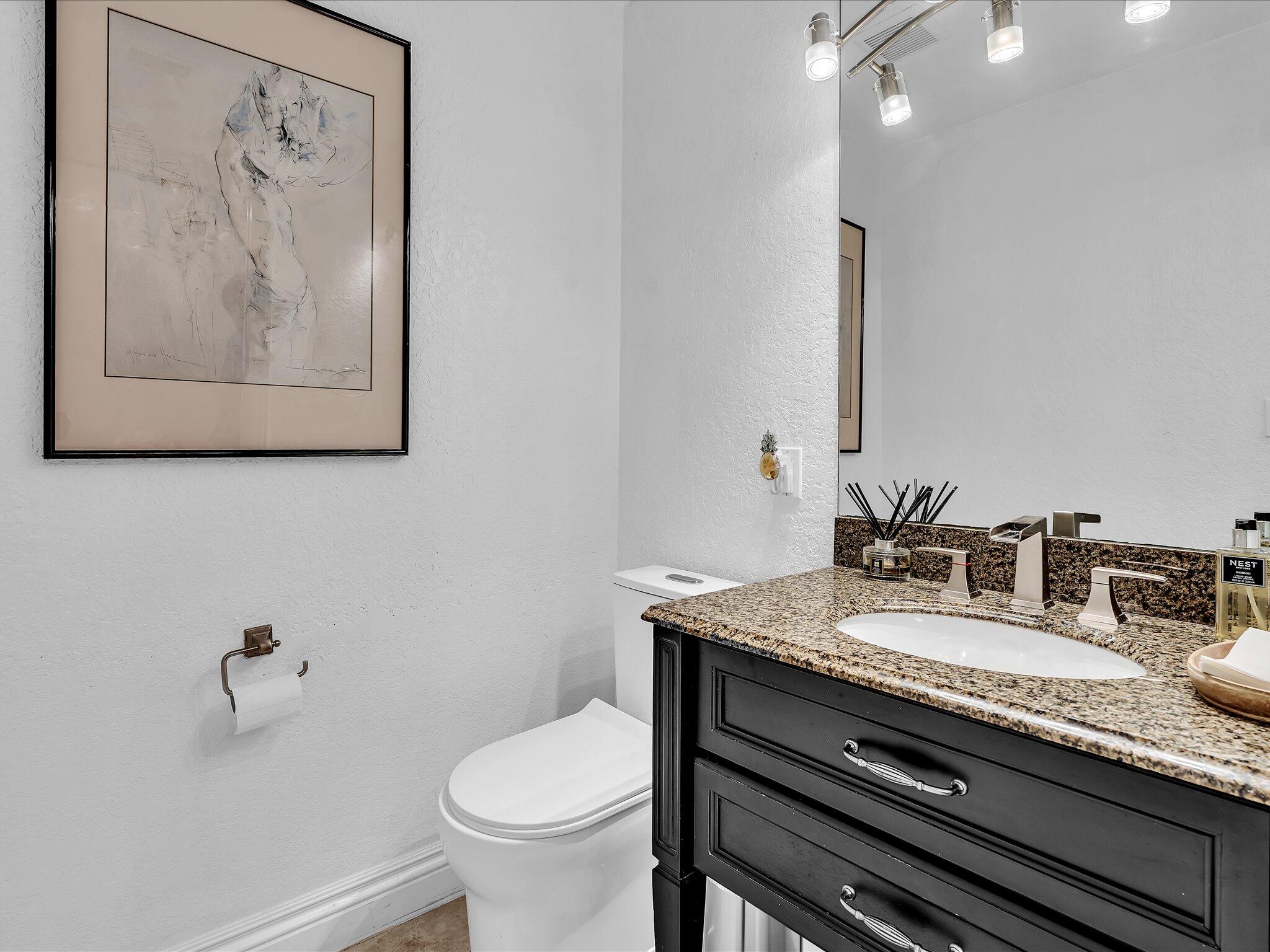 1598 Southwest 5th Avenue Boca Raton, FL 33432 - Photo 7 of 42 POWDERROOM OFF FOYER