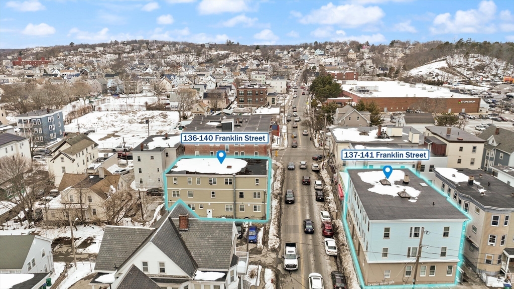 136 Franklin Street Lynn, MA 01902 - Photo 2 of 33 an aerial view of a city