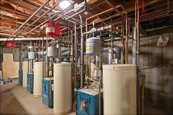 a view of a storage room