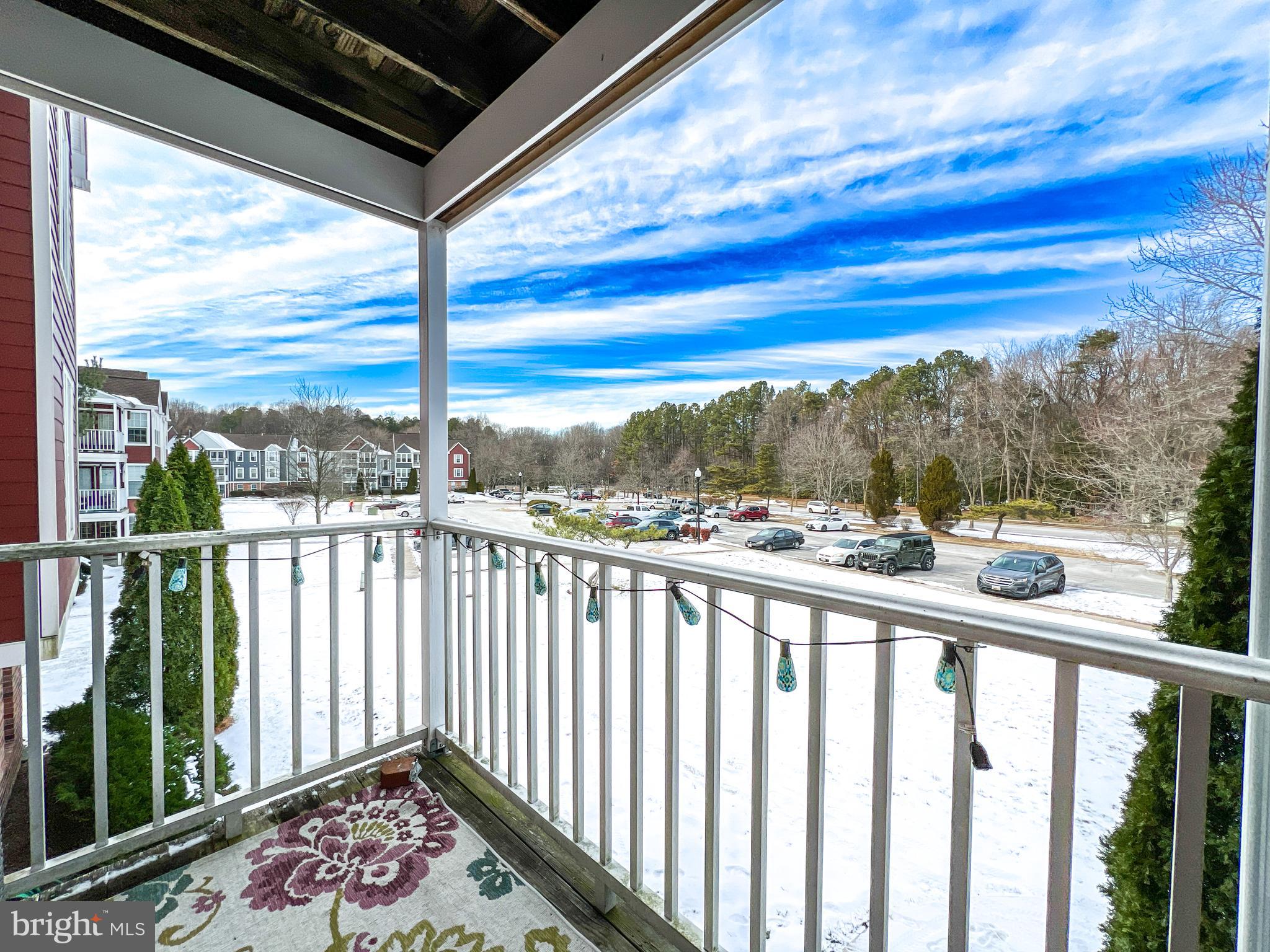 705 Deering Road, Unit 5E Pasadena, MD 21122 - Photo 12 of 19 a view of a city from a balcony