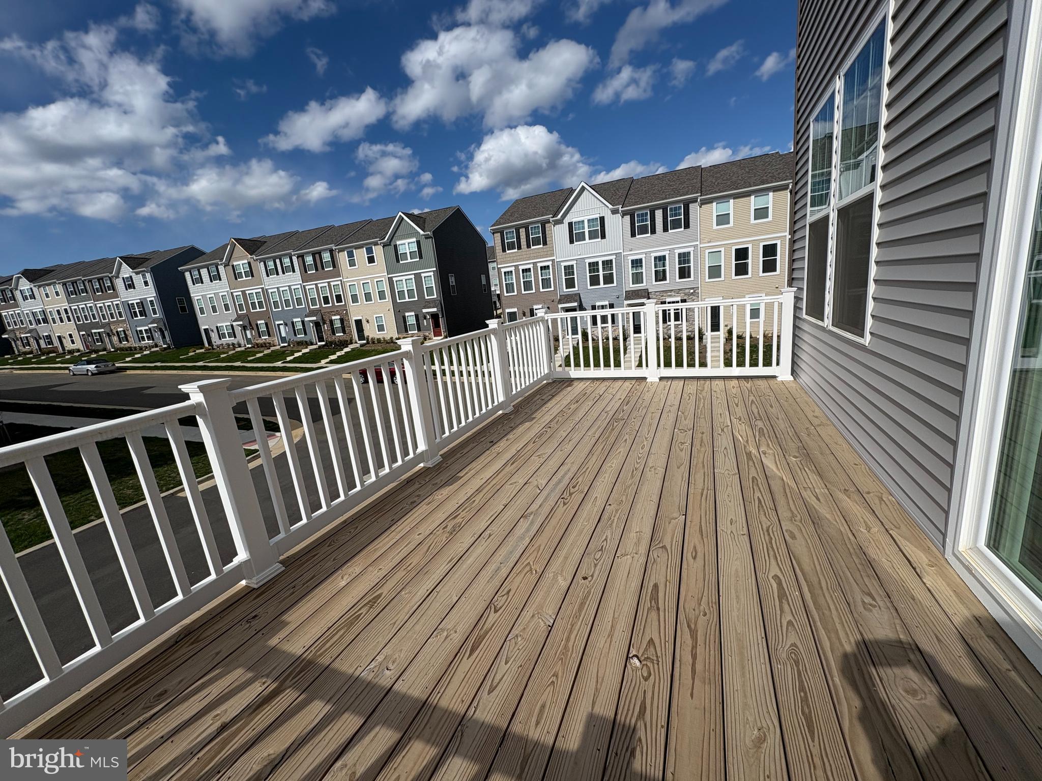 480 National Street Ranson, WV 25438 - Photo 19 of 24 a view of a balcony with wooden floor
