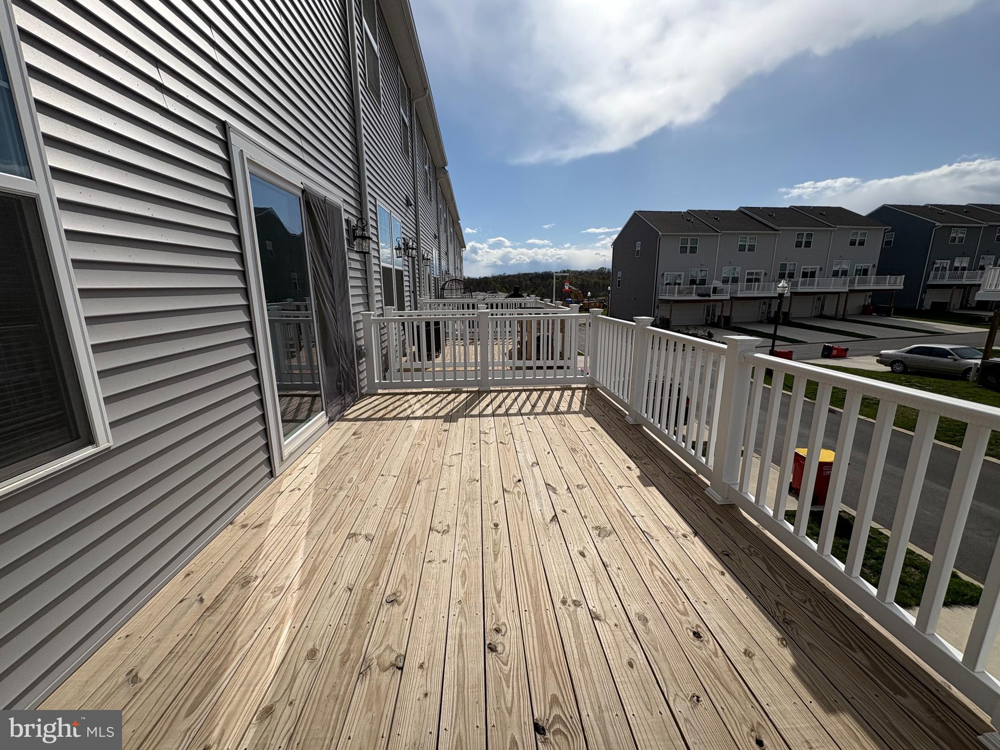 480 National Street Ranson, WV 25438 - Photo 21 of 24 a view of balcony with wooden floor