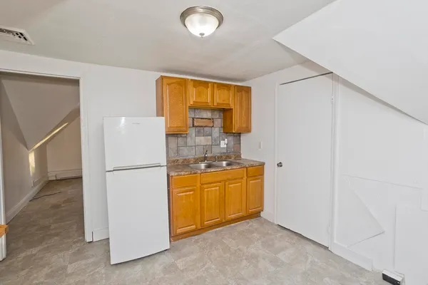a room with storage and utility