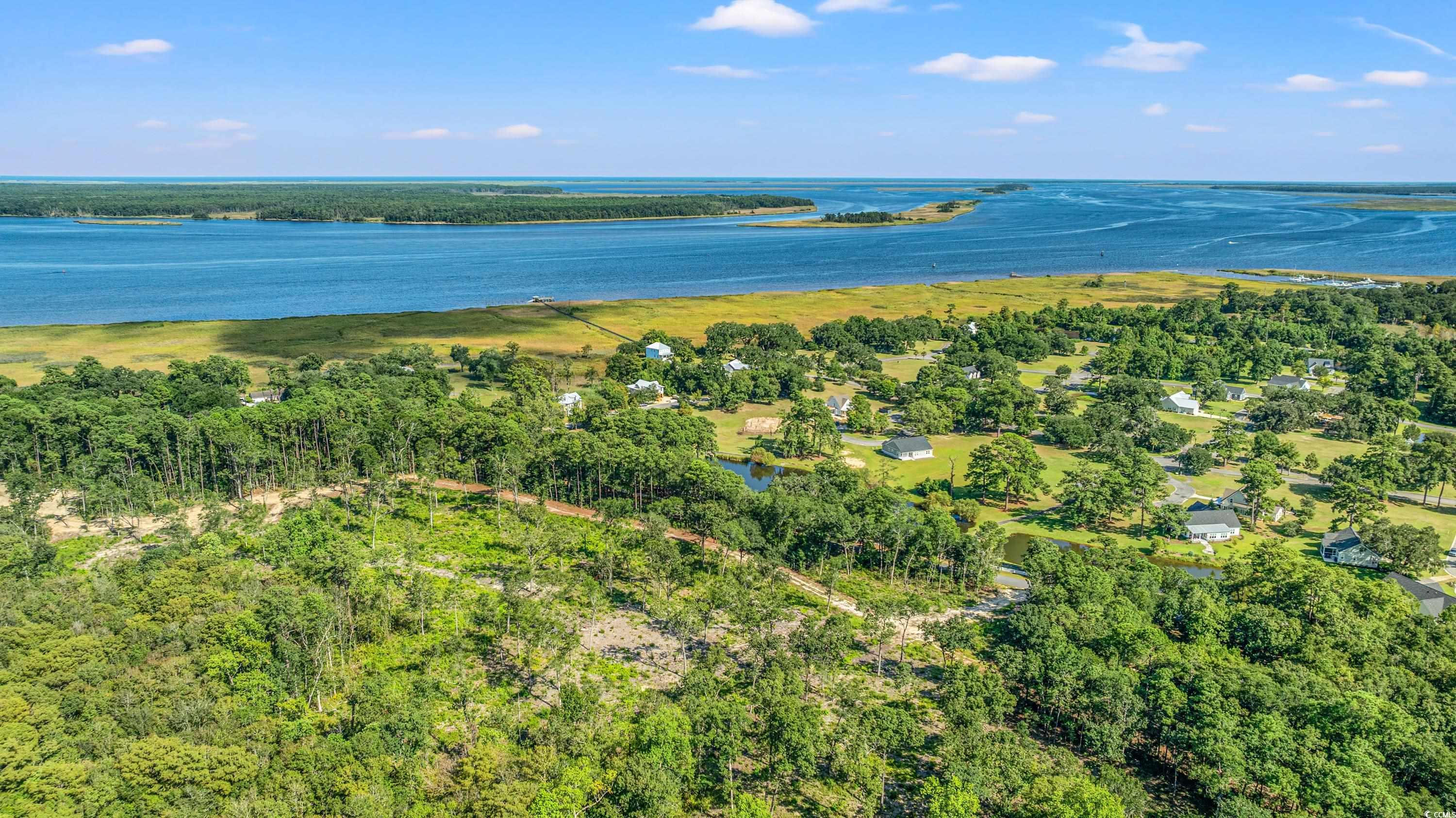 3592 South Island Road Georgetown, SC 29440 - Photo 18 of 24 Bird's eye view with a water view
